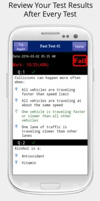 US Driving Test android App screenshot 1